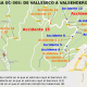 Carretera Valleseco a Valsendero en modo mapa definitivo Carretera Valleseco a Valsendero en modo mapa definitivo